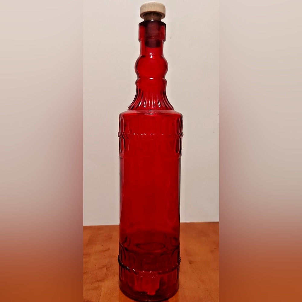 Greenbrier Ruby Red Decanter